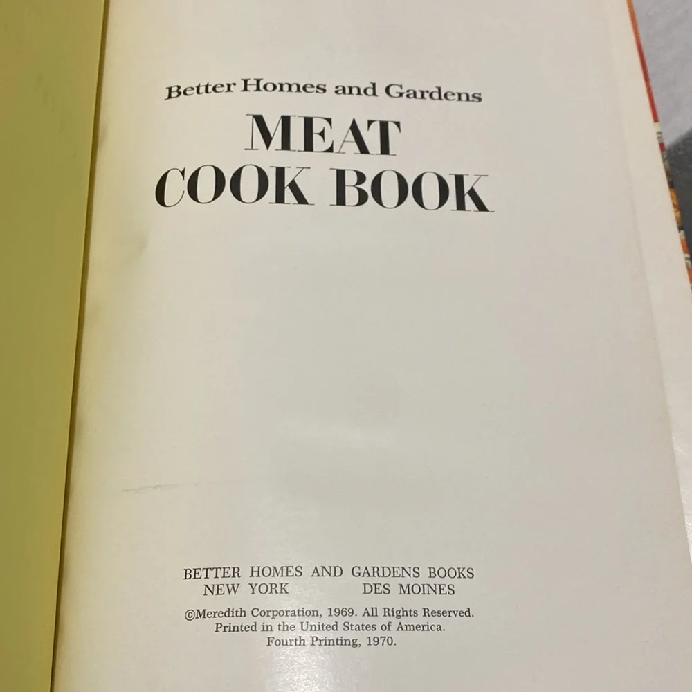 Better Homes & Gardens Meat Cookbook 1970 - Picture 4 of 14